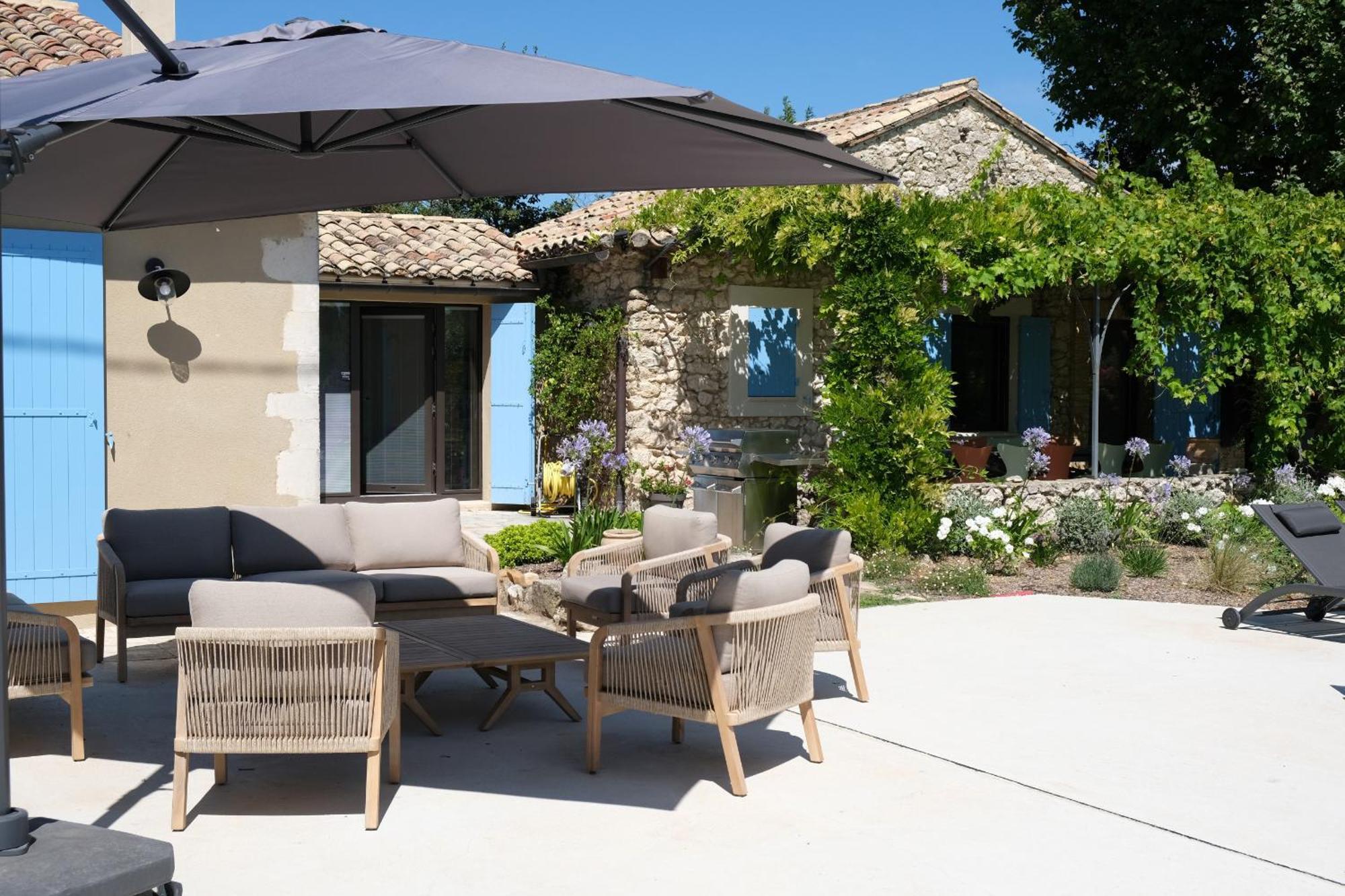 Provencal House With Heated Pool, View Of The Luberon In Robion - Accommodates 12 People. Exteriér fotografie