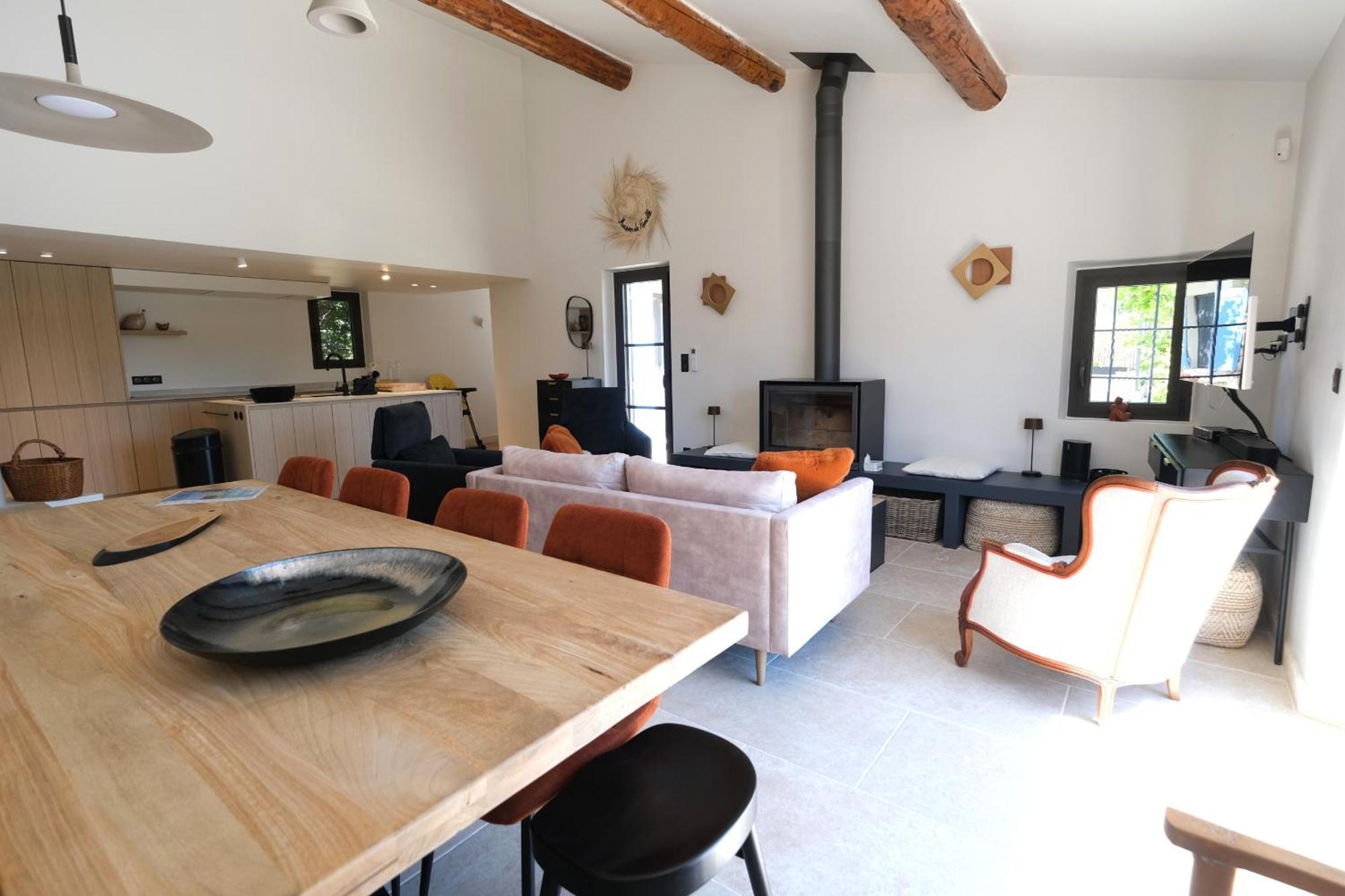 Provencal House With Heated Pool, View Of The Luberon In Robion - Accommodates 12 People. Exteriér fotografie