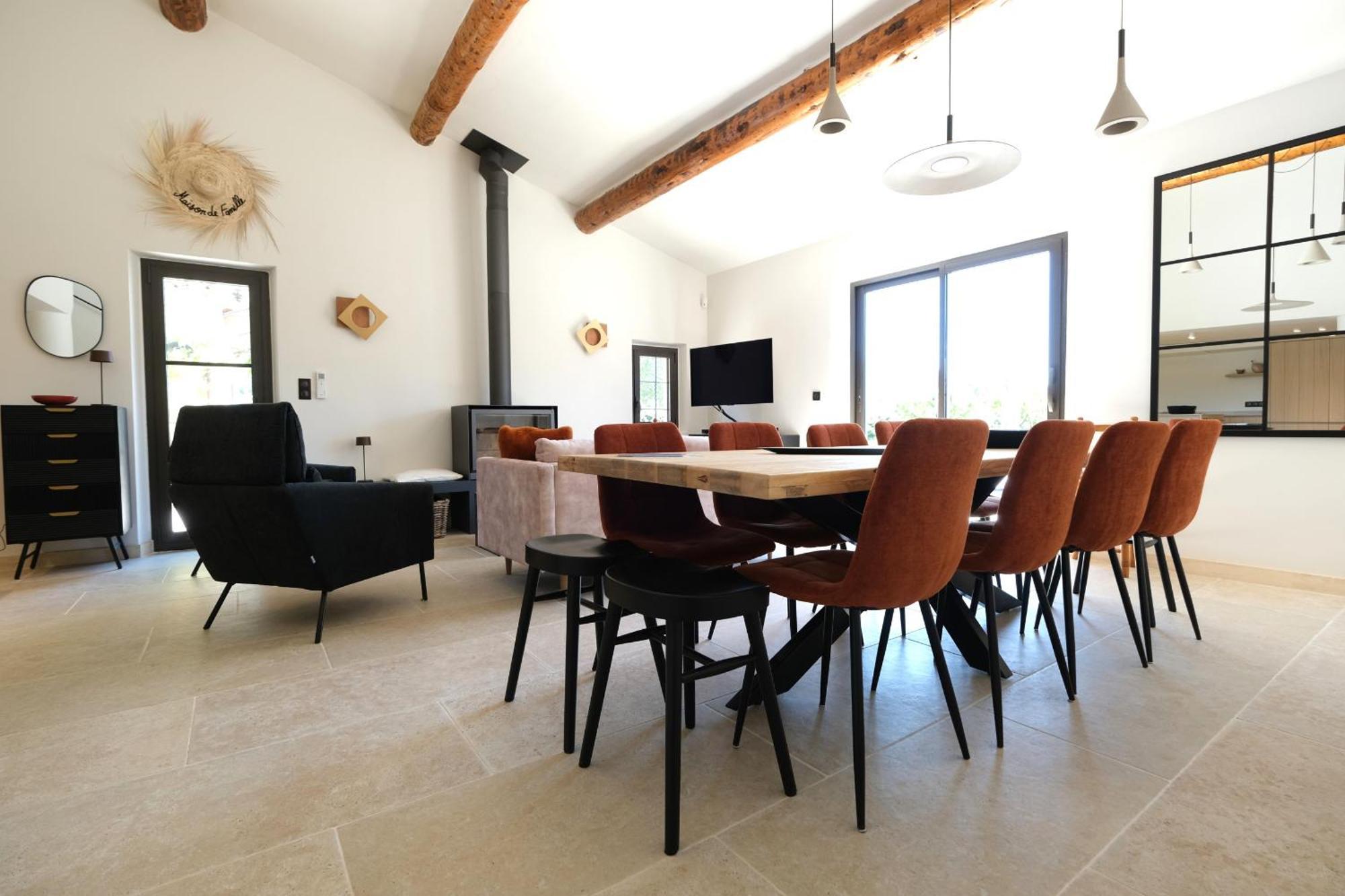 Provencal House With Heated Pool, View Of The Luberon In Robion - Accommodates 12 People. Exteriér fotografie