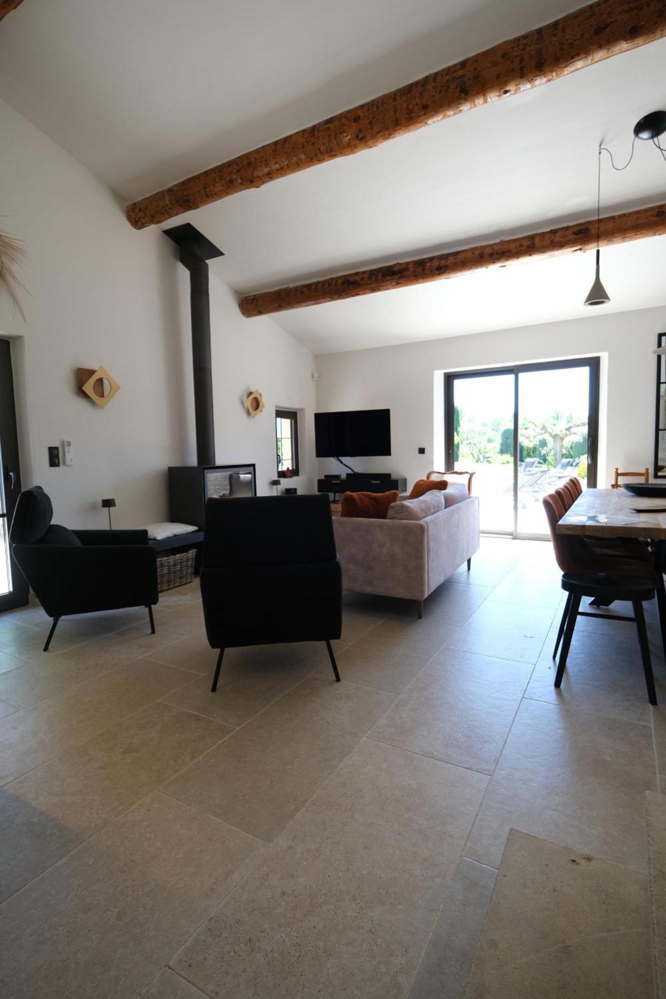 Provencal House With Heated Pool, View Of The Luberon In Robion - Accommodates 12 People. Exteriér fotografie