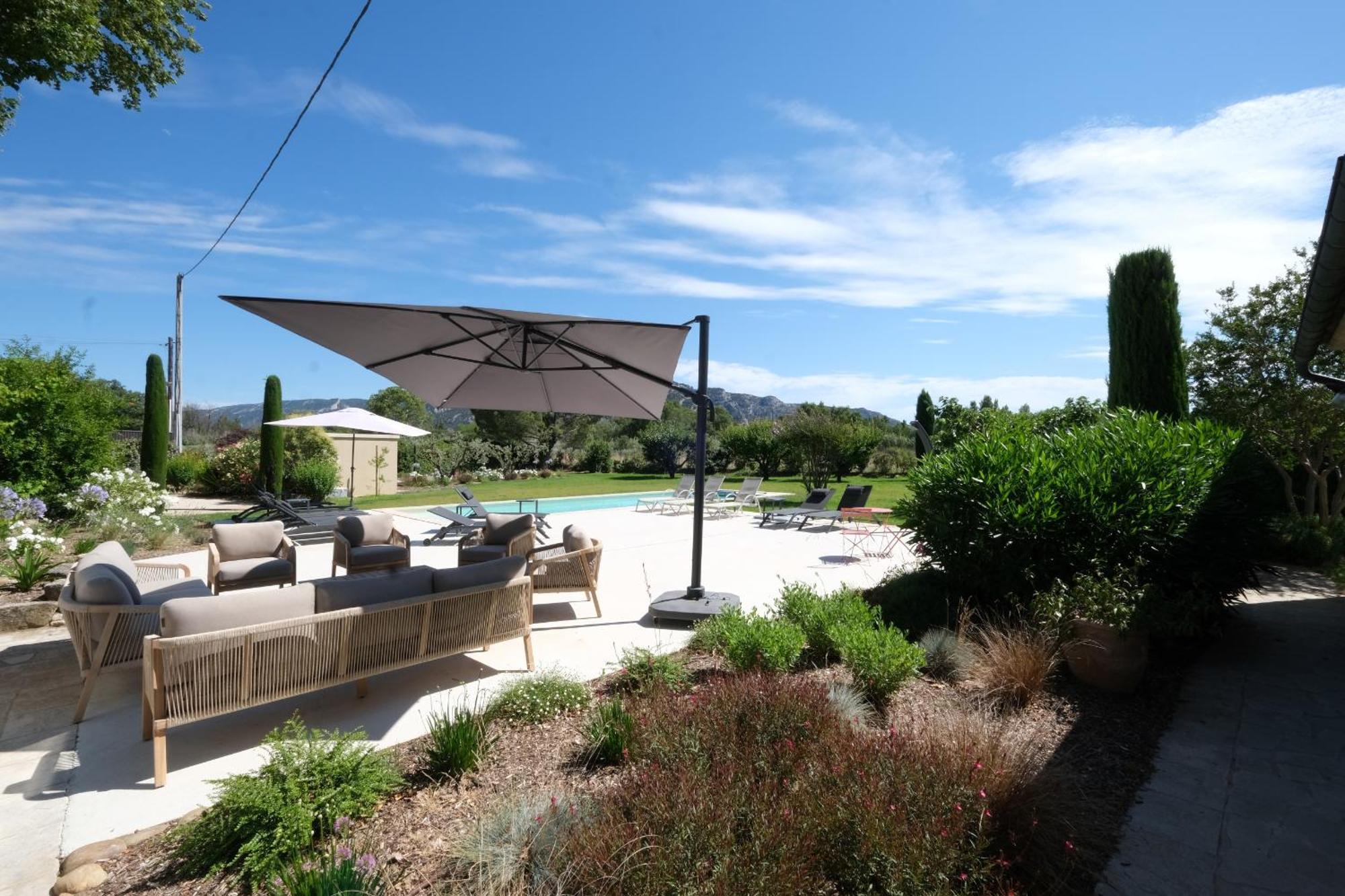 Provencal House With Heated Pool, View Of The Luberon In Robion - Accommodates 12 People. Exteriér fotografie