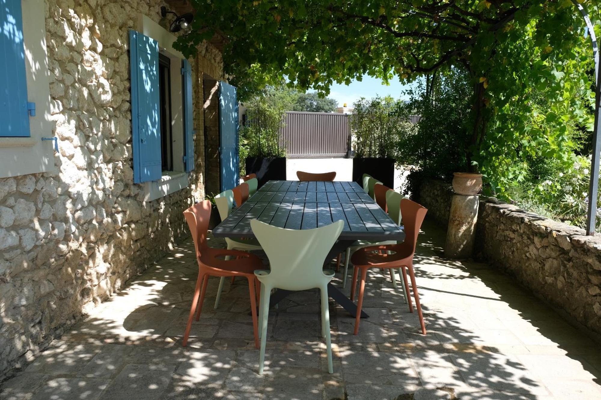 Provencal House With Heated Pool, View Of The Luberon In Robion - Accommodates 12 People. Exteriér fotografie