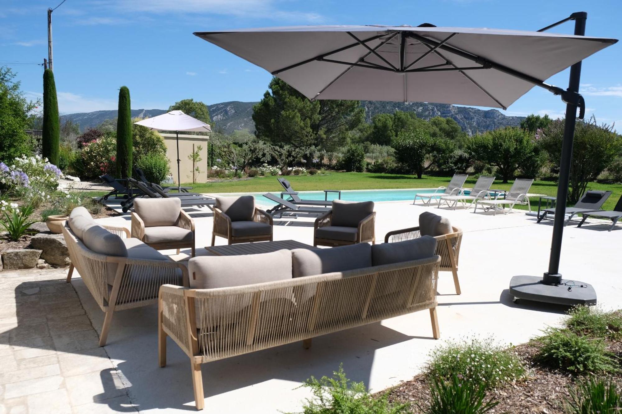Provencal House With Heated Pool, View Of The Luberon In Robion - Accommodates 12 People. Exteriér fotografie
